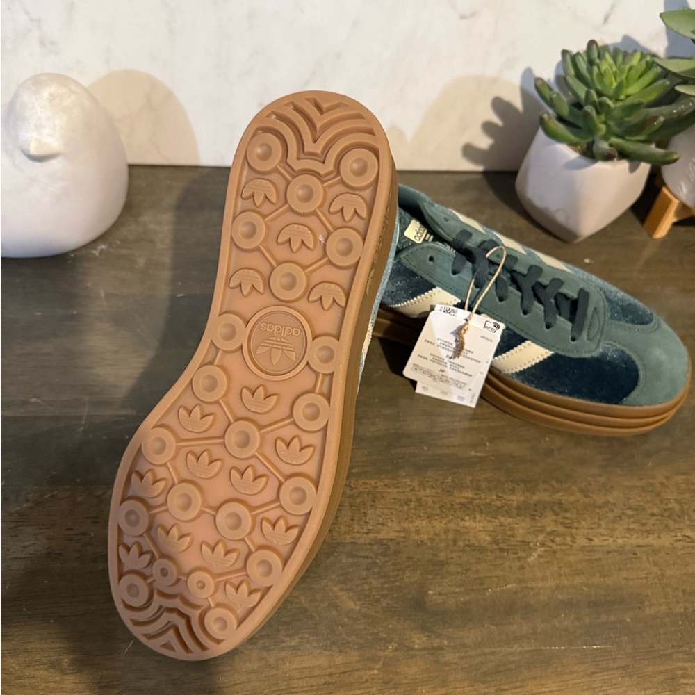 adidas Gazelle Bold Mineral Green - Picture 11 of 11